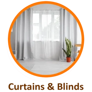 CURTAINS & BLINDS new